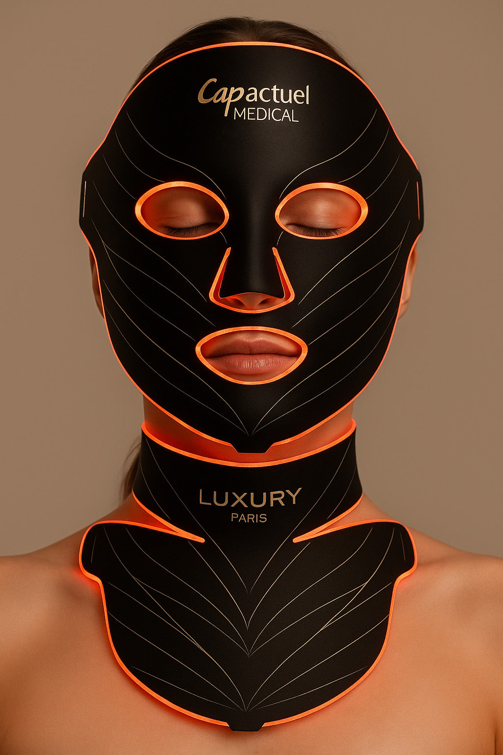 Masque LED visage et décolleté