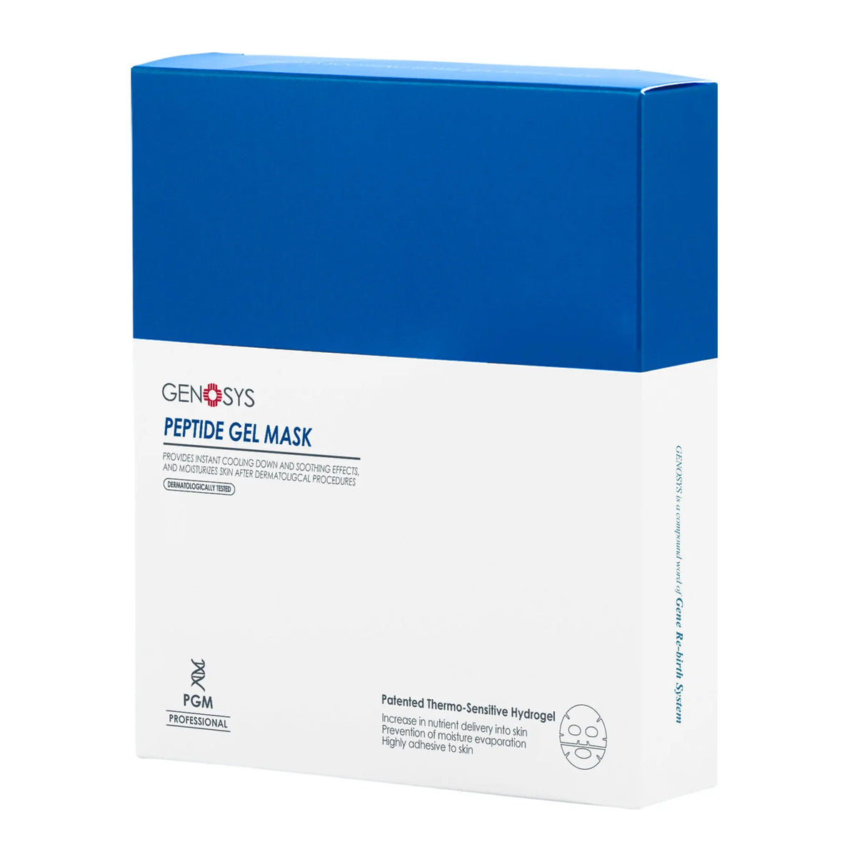 Masque post-traitement – Peptide Gel Mask Genosys