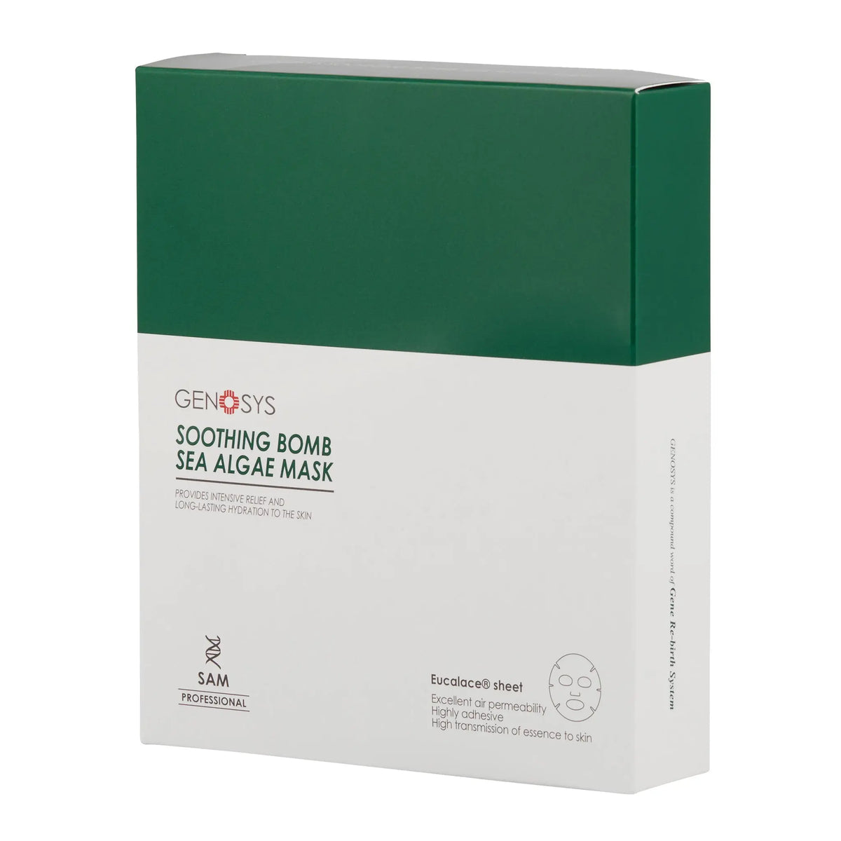 Masque post-traitement – Soothing Bomb Sea Algae Mask Genosys