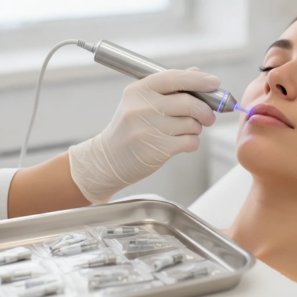 Profondeur des aiguilles de microneedling, guide 2026