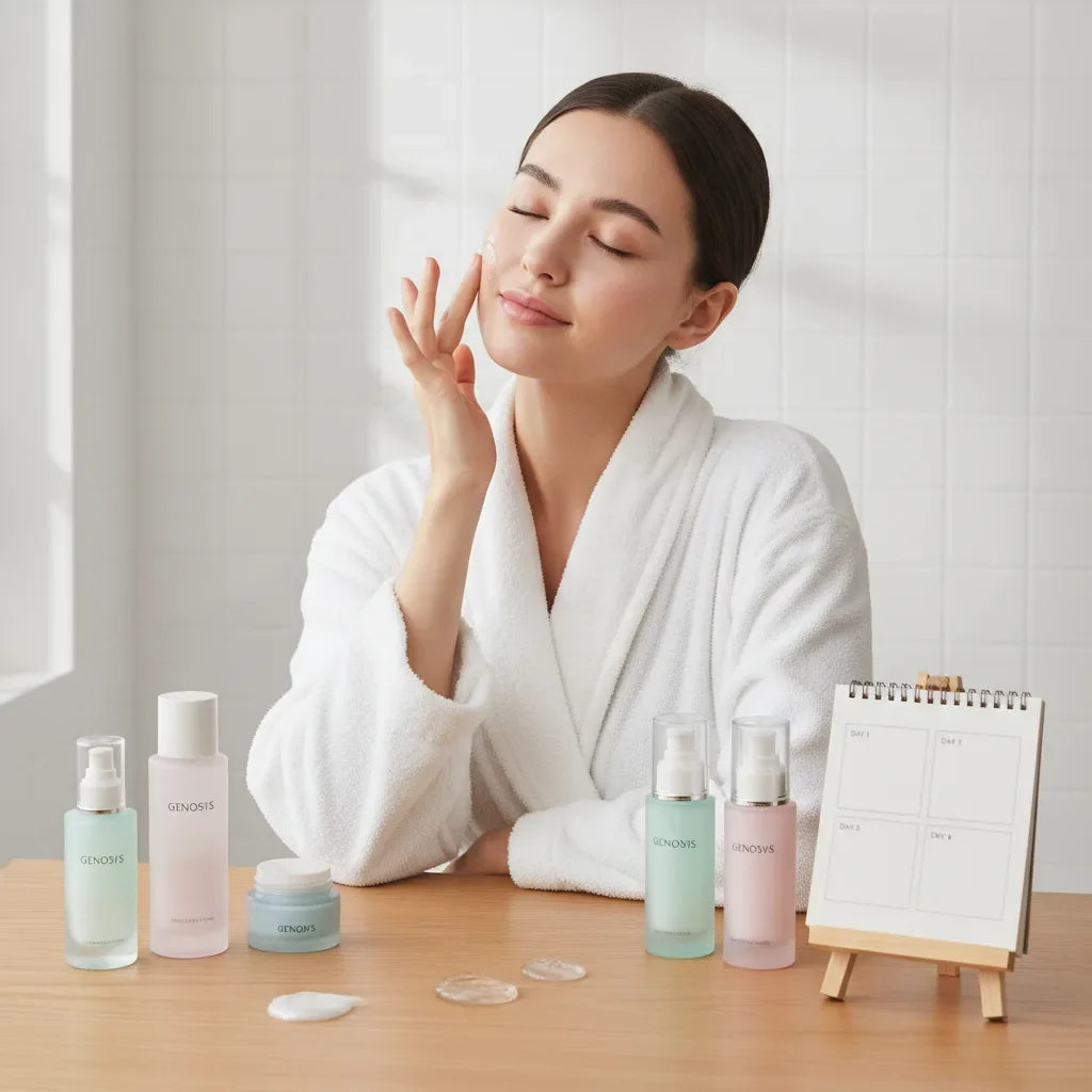 Skin cycling routine – guide coréen 4 nuits en 2026