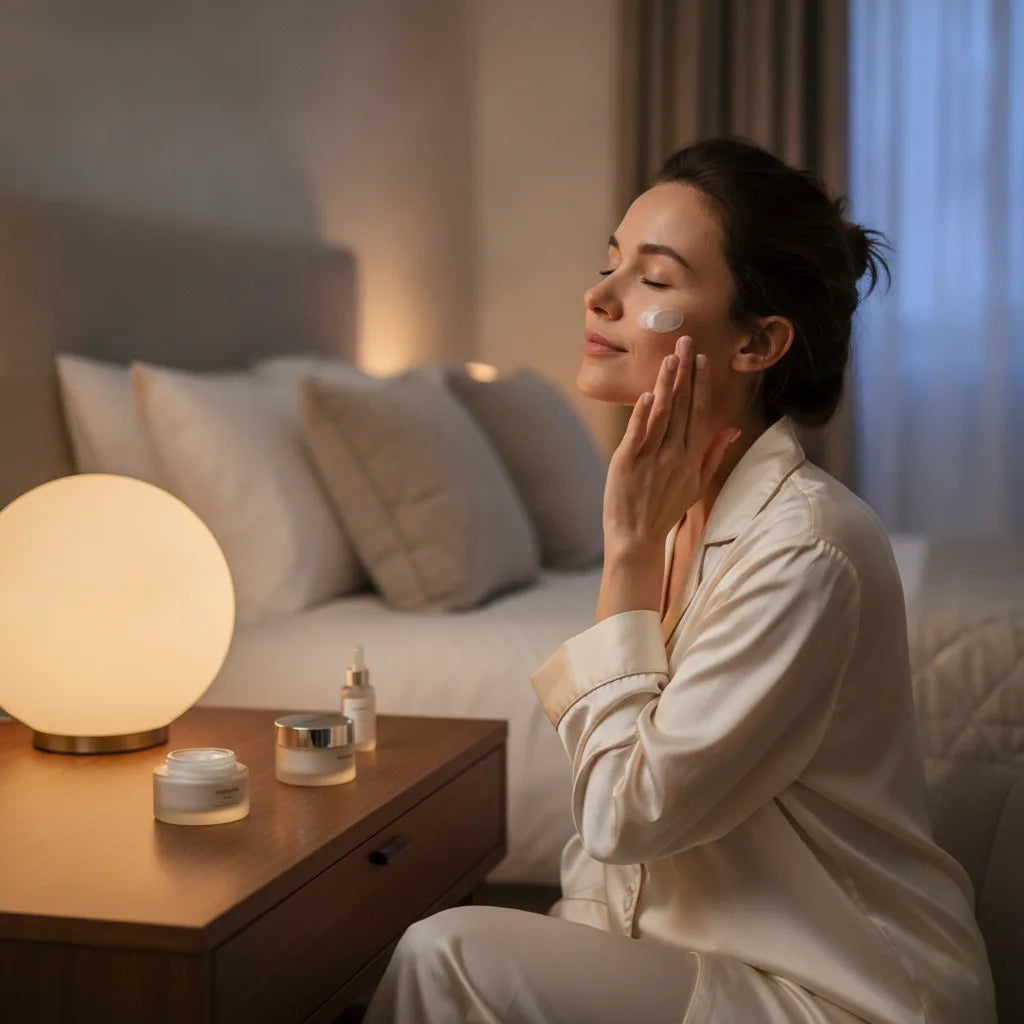 Sommeil, régénération cutanée et routine de nuit idéale