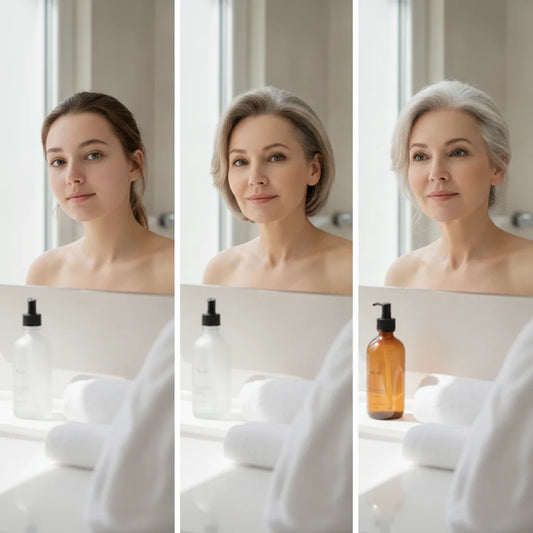 Type de peau qui change avec l'âge – adapter sa routine