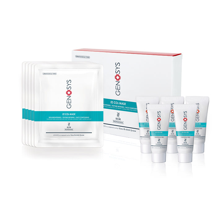 CO2 face mask - 5 tubes + 5 feuilles