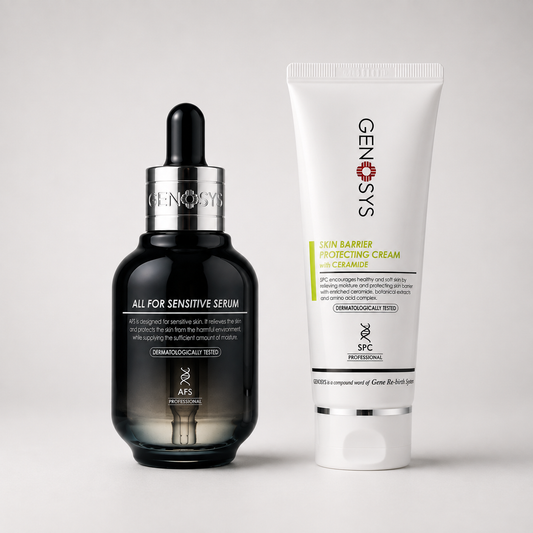 Duo sensitive : Crème Skin barrier Protecting + Sérum All For Sensitive