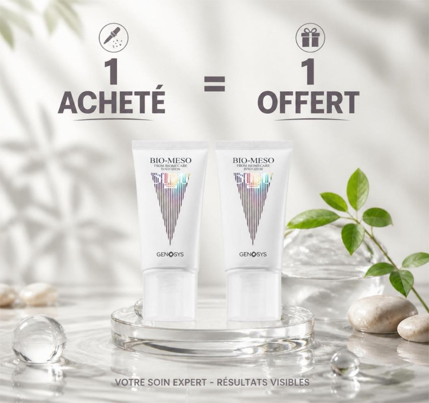 OFFRE 1+1 : BIO MESO PDRN homecare ampoule