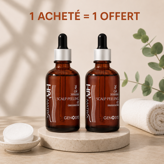 OFFRE 1+1 : HR3 Matrix scalp peeling α