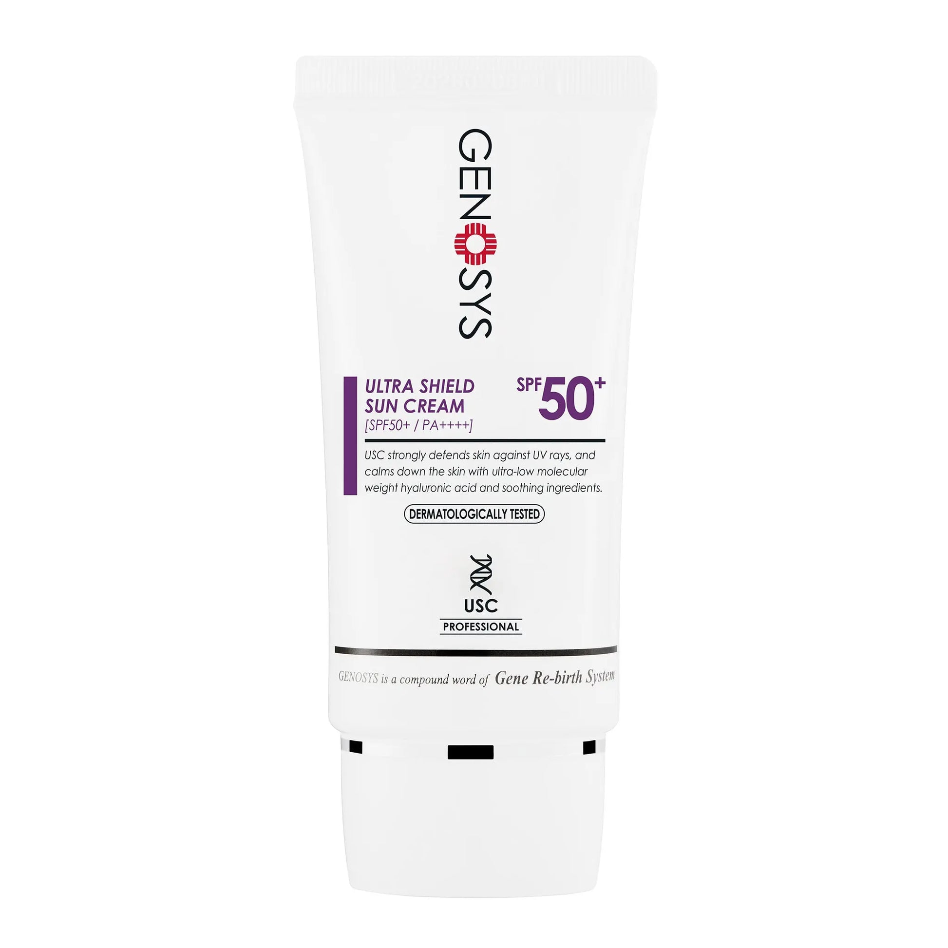 Protection solaire - Ultra Shield Sun Cream (SPF 50+ PA ++++) Genosys