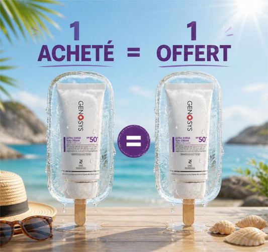 OFFRE 1+1 : Protection solaire - Ultra Shield Sun Cream (SPF 50+ PA ++++)